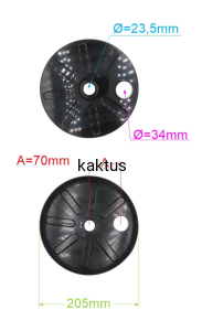 OSŁONA WEW KOŁA 20CM KOSIARKI FAWORYT DK46N150E