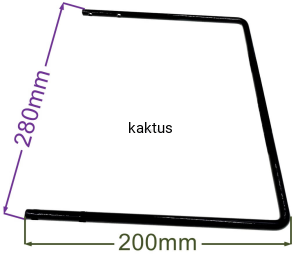 STELAŻ MAŁY KOSZA DK51P98 DK41P130 DK41N130