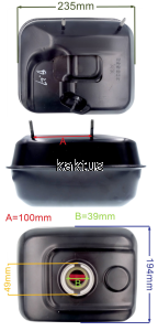 ZBIORNIK PALIWA SILNIKA ZONGSHEN GB200