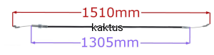 LINKA HAMULCA KOSIARKI AL-KO 5.13 BR-X ALKO 479033