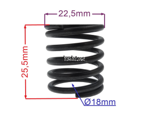 SPRĘŻYNA ZAWOROWA NAC LP3390 MEX40-350 LP40-300-PL