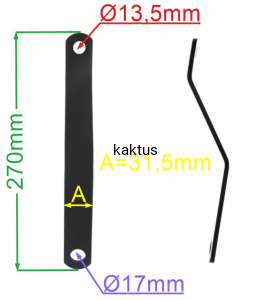 TYLNE ZAWIESZENIE AGREGATU KOSIARKI MURRAY 7300826
