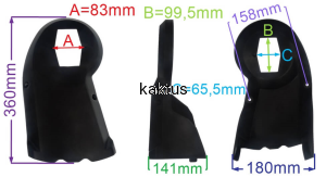 OSŁONA PASKA KOSIARKI VICTUS EMAK VS53 H200 CEDRUS