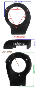 OBUDOWA KOŁA MAGNESOWEGO SILNIKA NAC T680