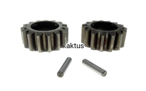 ZESTAW ZĘBATEK FI 42MM 15Z OŚ 12MM + 2X KLIN