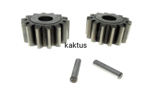 ZESTAW ZĘBATEK FI 40,5MM 14Z OŚ 12MM + 2X KLIN