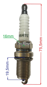 ŚWIECA ZAPŁONOWA TORCH K6RTC ZAM BS 500 600 700 E