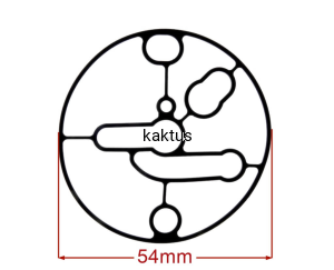 USZCZELKA KOMORY PŁYWAKA GAŹNIKA BRIGGS 695426