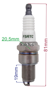 ŚWIECA ZAPŁONOWA OHV TORCH F5RTC KOSIAREK