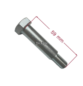 OŚ KOŁA KOSIARKI M10x59