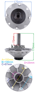 PIASTA NOŻA STIGA KPL. ZAMIENNIK 387203001/0