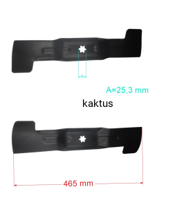 LISTWA TNĄCA 465 MM MTD PRAWA ZAMIENNIK