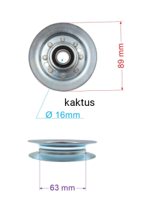 KOŁO PASOWE CASTELGARDEN J92/98 TC102/122