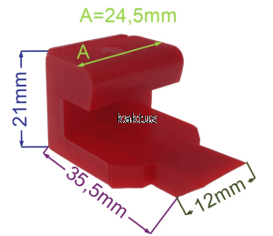 BLOKADA ZAŚLEPKI B WYRZUTU FAWORYT GTM51BS750-4W1