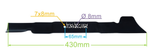LISTWA TNĄCA 430 MM LIDER KC1800B KC1842A KC1801B