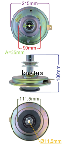 SPRZĘGŁO HUSQVARNA CTH140XP CTH191 5321981-44