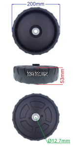 KOŁO 200MM 8CALI PRZÓD KOSIARKI CEDRUS CEDKS53S-B