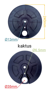 OSŁONA WEW. KOŁA CEDRUS CEDKS53S-B CEDKS53S-L