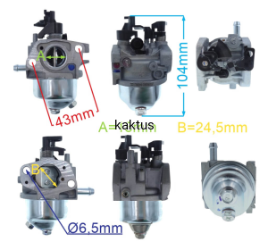 GAŹNIK SILNIKA LONCIN LC1P65FE Z TERMOSTATEM