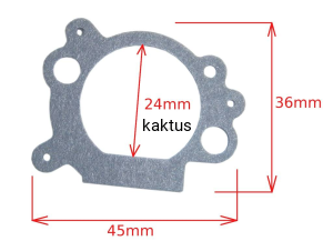 USZCZELKA GAŹNIKA BRIGGS 692667 ZAMIENNIK