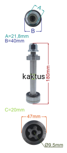 WAŁEK ADAPTERA HUSQVARNA YT 150 CRAFTSMAN GW.5