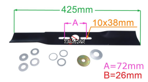 LISTWA TNĄCA 425 MM UNIWERSALNA NEVADA
