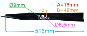 LISTWA TNĄCA 515 MM PERFORMANCE POWER WORD