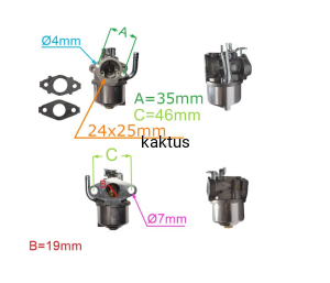GAŹNIK SILNIKA BRIGGS 593357
