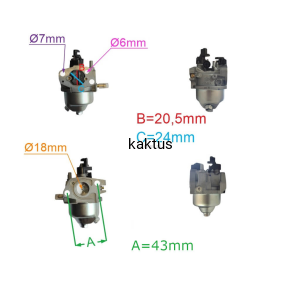 GAŹNIK SILNIKA KOSIARKI LONCIN 1P60F (P18L.03)
