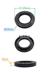 USZCZELNIACZ DOLNY 25X41,25X6MM ZONGSHEN GB200