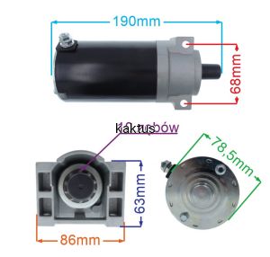 ROZRUSZNIK ELEKTRYCZNY SILNIKA LONCIN LC2P77F 10Z