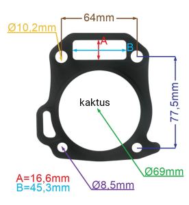 USZCZELKA GŁOWICY LONCIN G200F 120150070-0001