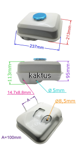 ZBIORNIK PALIWA GX160 KPL. ZAMIENNIK