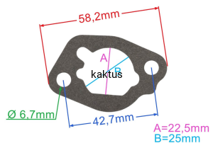 USZCZELKA FILTRA POWIETRZA BRIGGS 590605