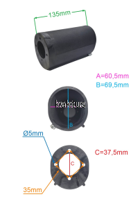 TULEJA MOC. SIL. NOŻA SER. 120 300 1126-1302-01
