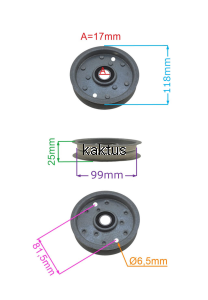 KOŁO PASOWE MURRAY CRAFTSMAN ZAMIENNIK 690549MA