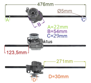 PRZEKŁADNIA NAPĘDU NAC URSUS LS48 LS53