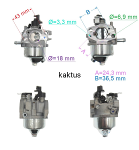 GAŹNIK SILNIKA LONCIN LC1P65FC Z TERMOSTATEM