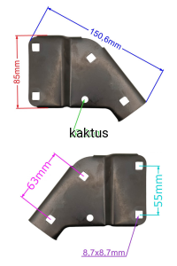WSPORNIK RĘKOJEŚCI PRAWY + LEWY GRASSMEISTER JR