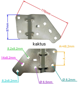 WSPORNIK RĘKOJEŚCI PRAWY +  LEWY HUSAR GERMAN