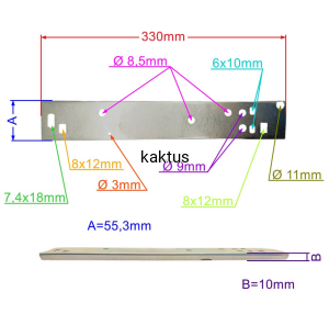 ELEMENT METALOWY TRAKTORKA STIGA 325650067/1