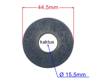 PODKŁADKA NOŻA TRAKTORKA MURRAY 17X166MA