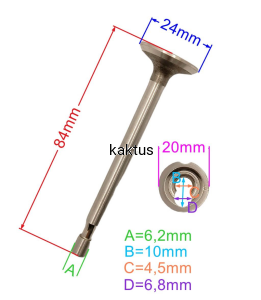 ZAWÓR WYDECHOWY SILNIKA KOSIARKI BRIGGS 499642