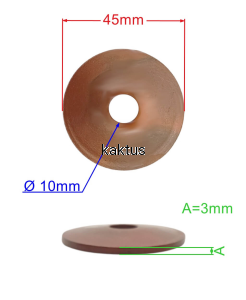 PODKŁADKA SPRĘŻYSTA ŚRUBY NOŻA KOSIARKI WEIBANG