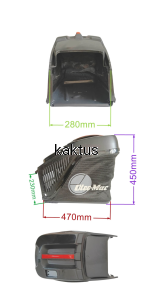 KOSZ KPL KOSIARKI OLEO-MAC G44TK G44TK G48PBQ
