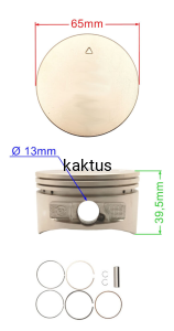 TŁOK 65MM KPL. SILNIKA KOSIARKI EFCO OLEO-MAC