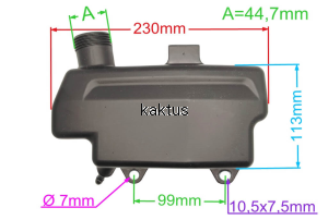 ZBIORNIK PALIWA KOSIARKI OLEO-MAC  EFCO