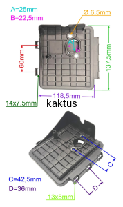 PODSTAWA FILTRA POWIETRZA KOSIARKI OLEO-MAC EFCO
