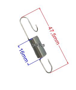 SPRĘŻYNA REG. OBROTÓW SILNIKA KOSIARKI OLEO-MAC