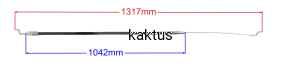 LINKA HAMULCA KOSIARKI CEDRUS KS53S-B KS53S-L